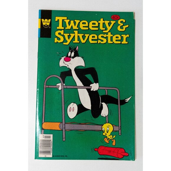 Vintage Tweety & Sylvester Comic Book 1978 Whitman Warner Bros 40¢ Issue - Picture 1 of 13